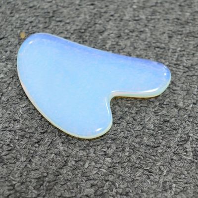 Technischer polierter Opalstein Gua Sha-Scraping-Massager zur Hautpflege und Entgiftung