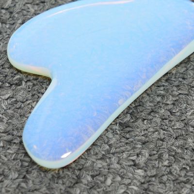 Technischer polierter Opalstein Gua Sha-Scraping-Massager zur Hautpflege und Entgiftung