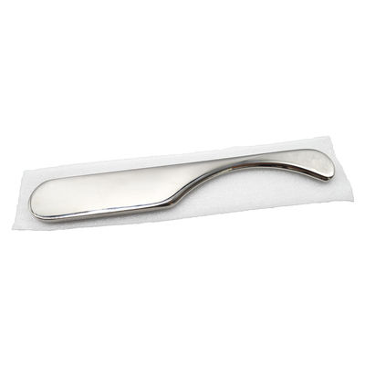 15.5*2.5cm Silber Gua ShaScraping Massage Board Body Guasha Massage Tool Edelstahl Schraubwerkzeuge zur Schmerzlinderung