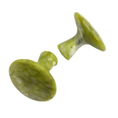 Grüne Pilzform Massagestein für tiefes Gewebe Massager und entspannende SPA Massage Modus Nr. abkgs-022