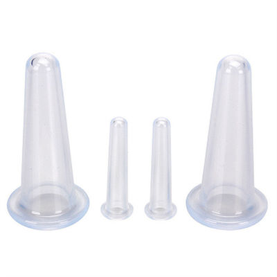 Facial Cupping Therapy Set 4 in 1 Silicone Tassen für chinesische Medizin Apparate und umweltfreundlich