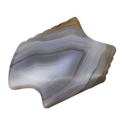 Rinnen direkt mit Grauem Achat Guasha Rose Quarz Gua Sha Werkzeuge Schaben Massage Obsidian Gua Sha Stein