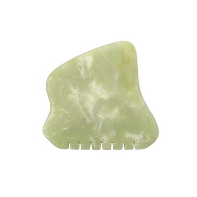 Natürliche Bian-Stein-Gesichts-Guasha-Scraping-Tool-Modus Nr. abk-204 Privatmarke Gua Sha Jade-Therapie Gesichtsmassage-Tools