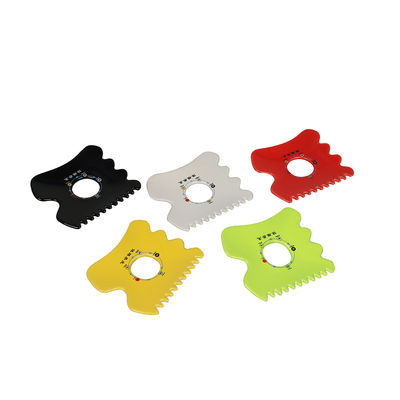 2021 Chinesische Gua Sha Set für Gesichtsmassage Cupping Fünf Elemente Keramik Guasha Board 14*12,5cm OEM/ODM akzeptabel