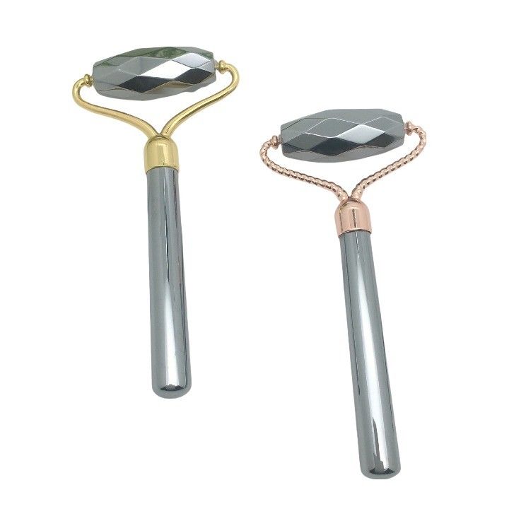Personalisiertes Logo verfügbard Terahertz Heiltherapie Schaben Terahertz Guasha Stein Gesichtsmassage V Gesicht Guasha Roller