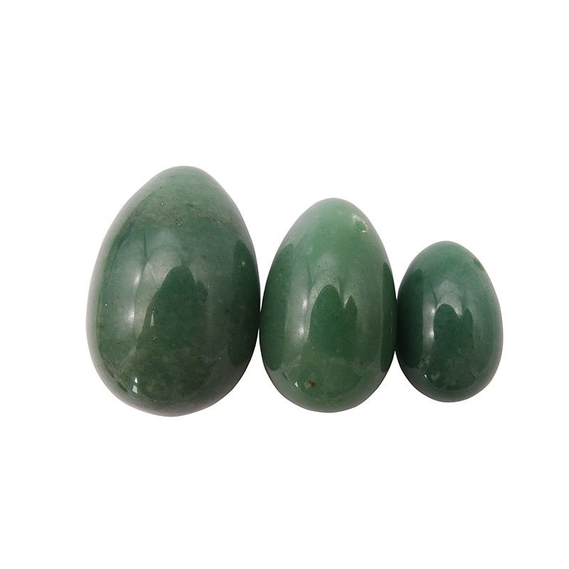Frauengesundheit Grüne Aventurine Natürliche Jade-Eier für Beckenboden und Vaginalverspannung