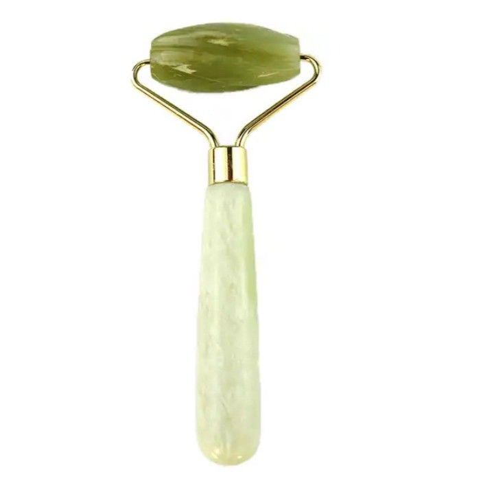 2024 Trending Gesichts Hautpflege Natürliche Xiuyan Jade Guasha Gesichtsroller Gesichts-Mini-Massager Gua Sha Schönheitsmittel für Spa