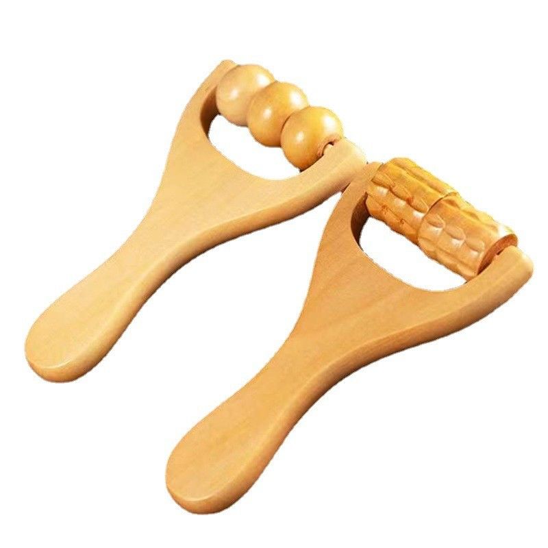 Holz-Rollmaschine für das Gesicht Gras Baum Holz-Massager für Trending-Produkte Schönheitsgeräte für Frau Gesicht Hautmassage