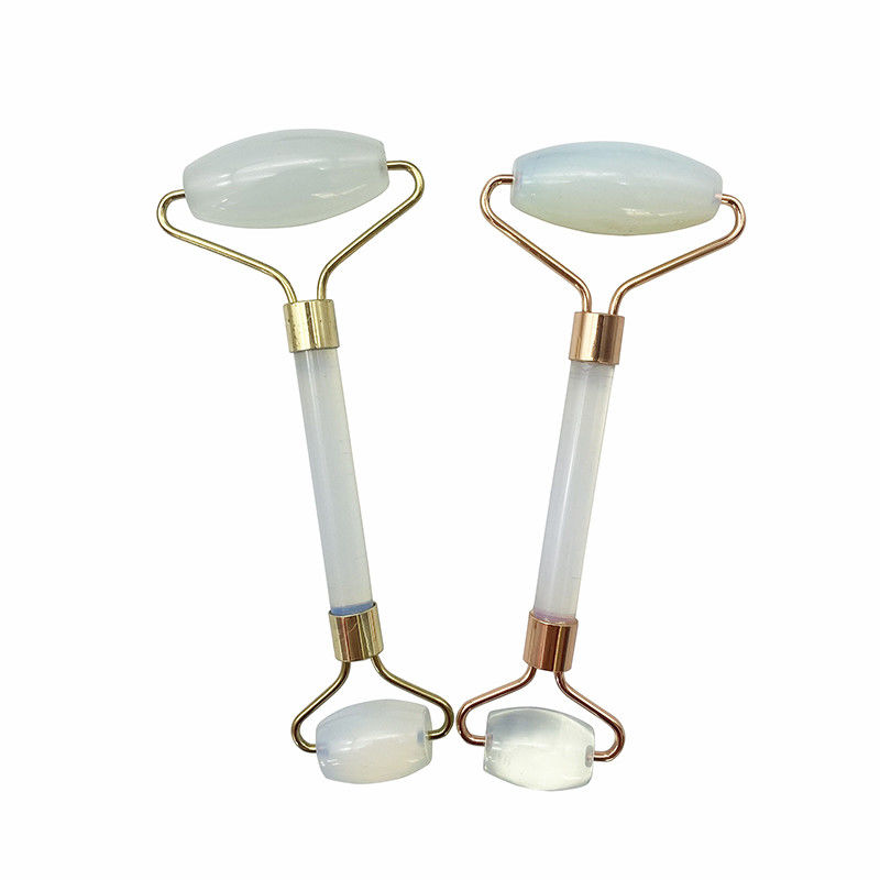 Jade Guasha Roller Werkzeuge Opal Jade Gesichtsroller Gua Sha Massager für Gesicht und Augen Schwellungen Linderung Haut Falten