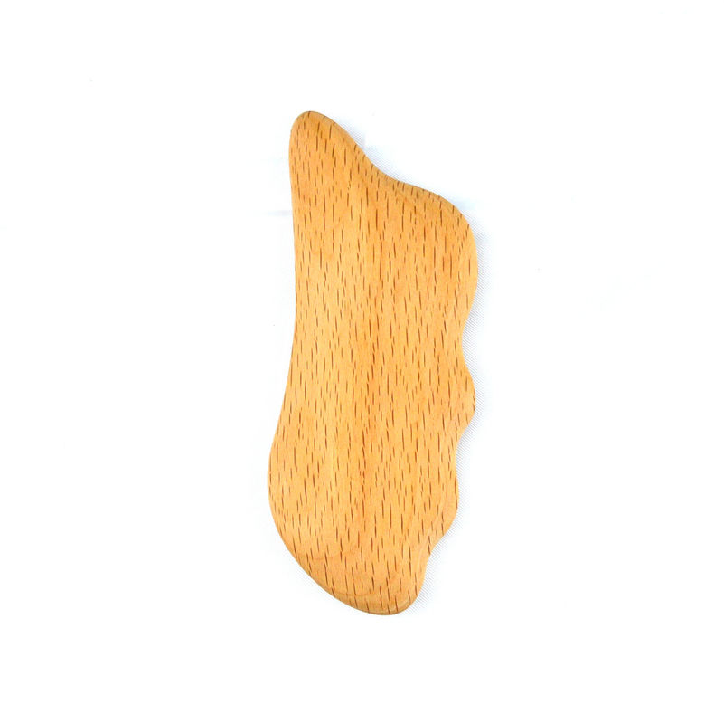 Holz Gua Sha Körper Hals Schultern Beinmassage Werkzeug 18,5cm*8,5cm*2cm für die persönliche Gesundheitsversorgung