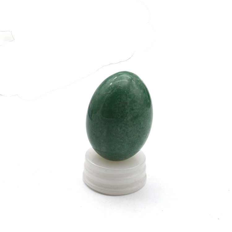 Handwerksbohrung Nephrit Jade Eier für Yoni Übung Yoni Set von 3