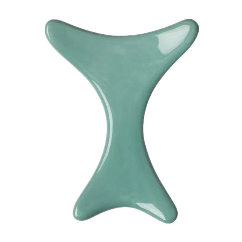 Keramischer Körper Gua Sha Schraubbrett für die Lymphdrainage und kundenspezifisches Logo