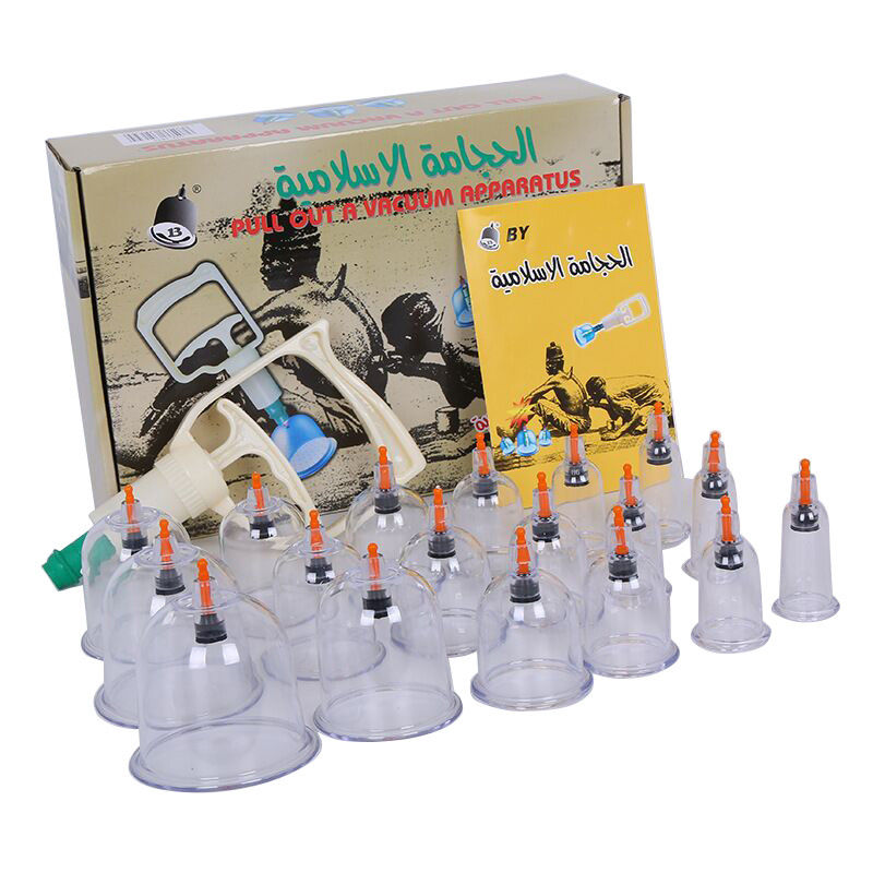 18 Tassen Cupping Therapy Sets für Körpermassage Muskelgelenke Schmerzlinderung Physiotherapie umweltfreundlich und langlebig