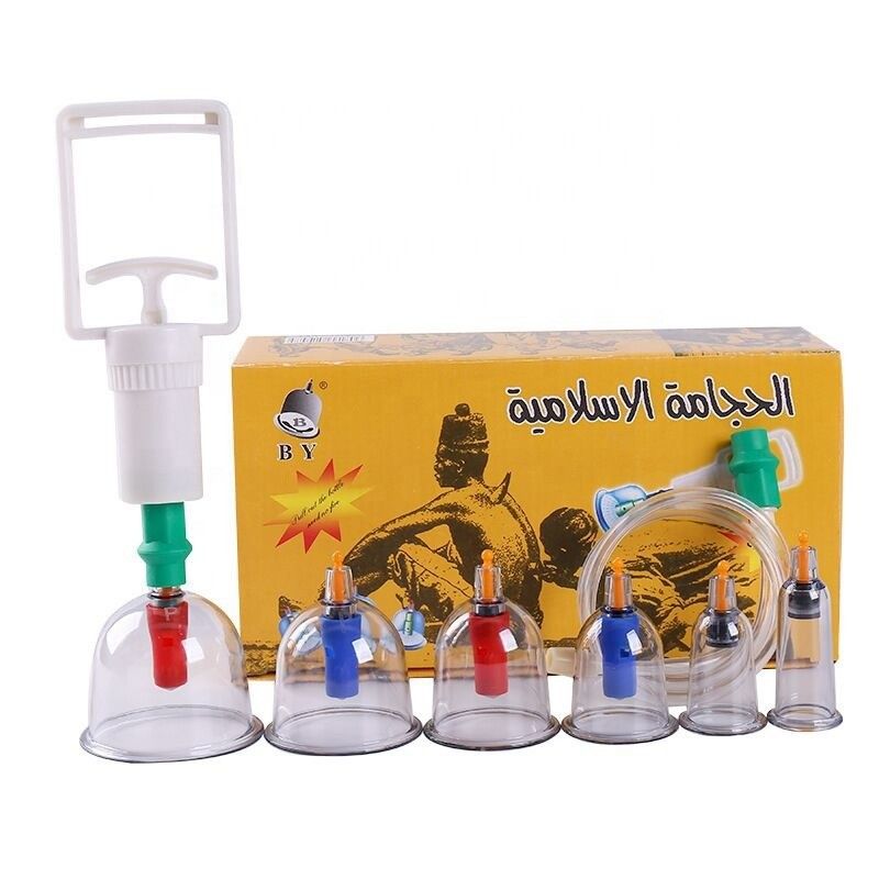Gesundes Vakuum-Cupping-Glas Plastik-Cupping-Set für Anti-Aging-Funktion 24*13*8.2cm