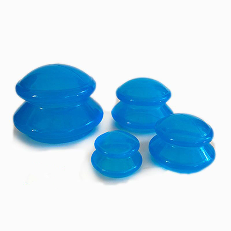 Farbenfrohe Silikon-Cupping-Therapie-Set für Myofaszialsmassage und Muskelschmerzlinderung