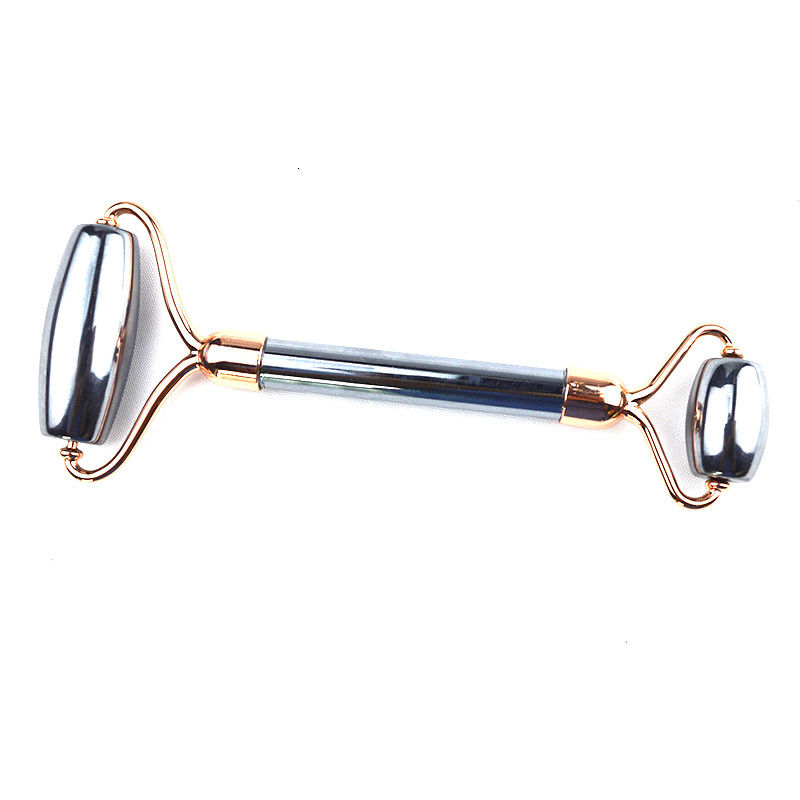 2024 Terahertz Jade-Roller-Massager Guasha Gesichts-Hals-Augenmassage Gua Sha Lila Haut Schönheitsmittel für Muskelmassage