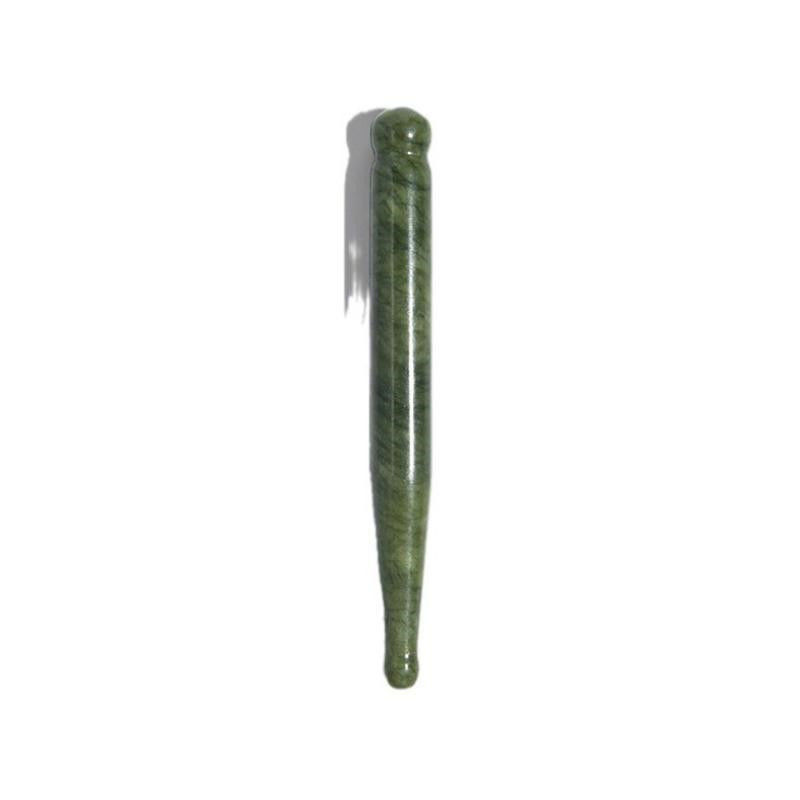 110*12mm Xiuyan Jade Gua Sha Stick Die ultimative Gesichtsmassage und Lymphdrainage Werkzeug