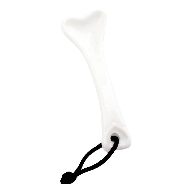 Keramisches Gua Sha-Blatt für Körpermassage und Augenpflege