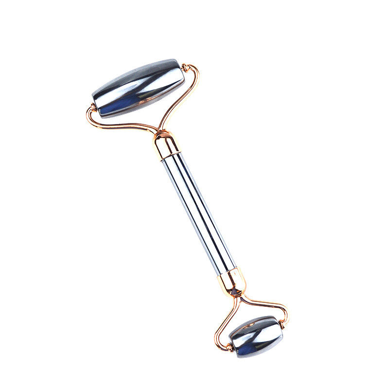 Graue 100% Beauty Guasha Massage Geschenkbox Terahertz Stein Gesichts Gua Sha Roller für Gesicht Custom OEM Private Label