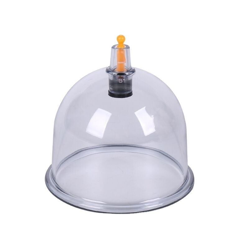 Logo angepasstes Logo verfügbard Chinesische medizinische Single Hijama Cupping Cup Jar Vakuumsaugung Home Health Care Set für den Körper