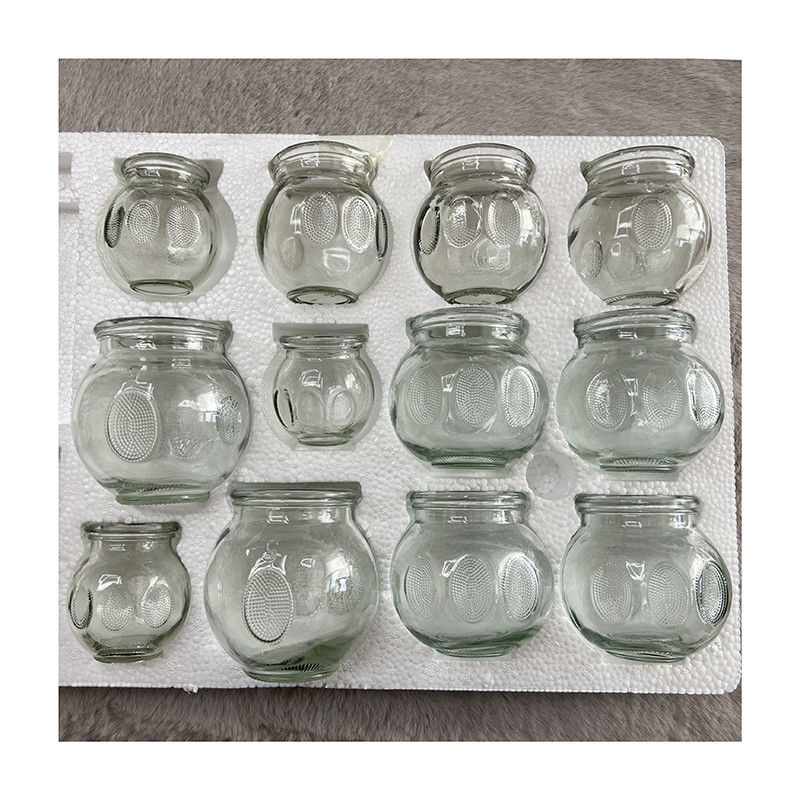 Individuelle Größe 12 Stück Spülglas Massage Spülglas Therapie Set Spülglas Therapie Gerät Massage Glas Feuer