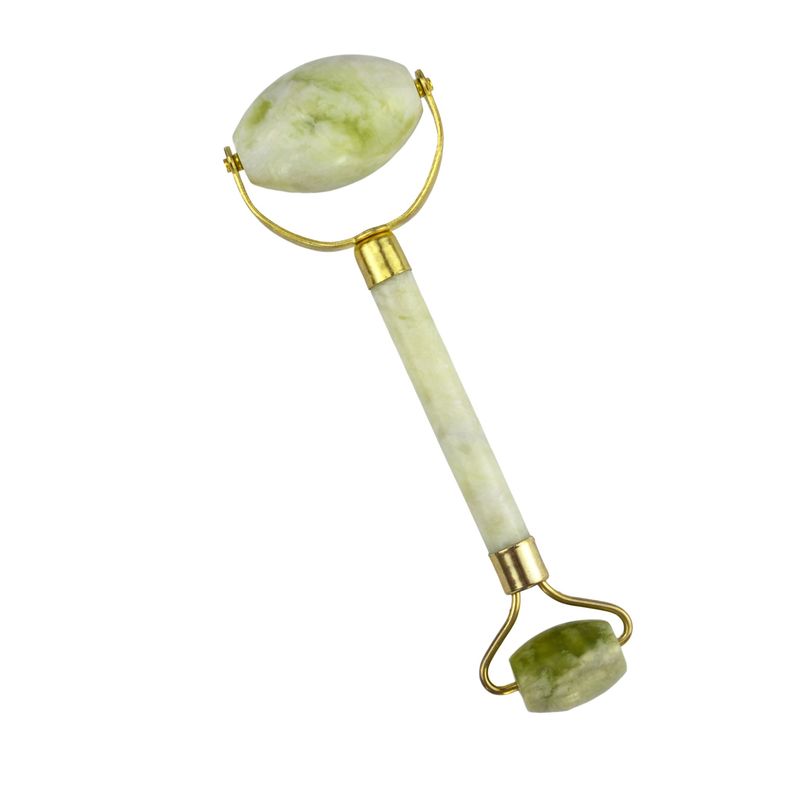 Personalisiertes Logo erhältlichd Xiuyan Jade Gua Sha Scraping Massage Tool für grüne Gesichtsentspannung und Anti-Aging