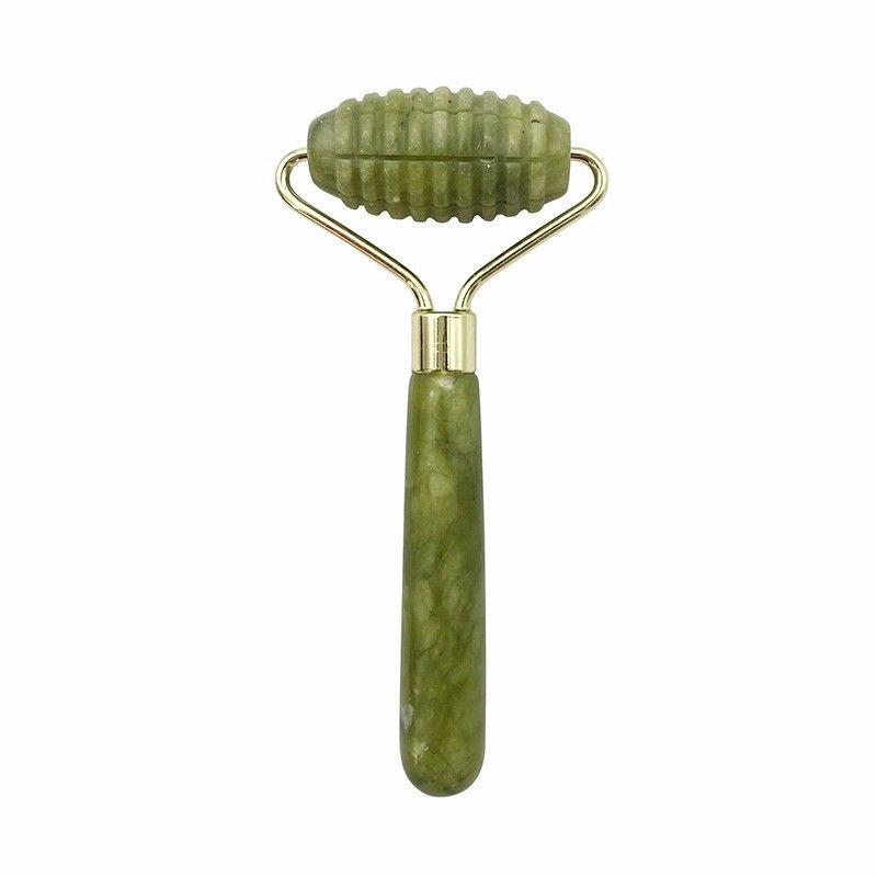 Bestseller Natürliche Xiuyan Jade Gesichtsrolle 100% Natürlicher Jade Massager für Gesichtsmassage und Schönheit