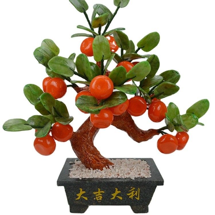 Einzigartige Fengshui Jade-Stein-Dekorationen Ideal für High-End-Hausdekoration