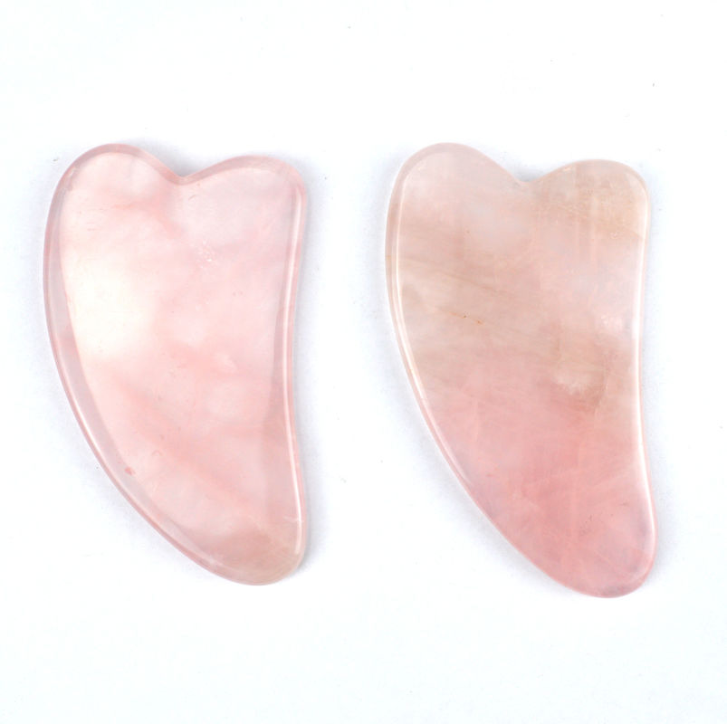 Portable Handheld Natural Jade Gua Sha Scraper für Gesichts-Hals-Massage und Schönheitspflege