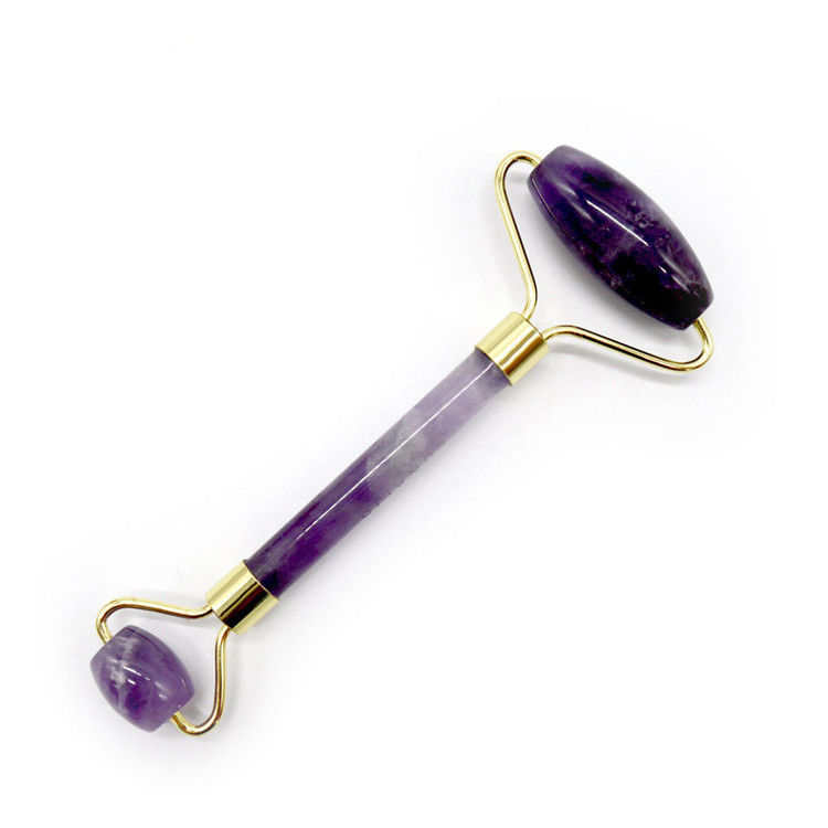 Gua Sha Roller Amethyst Gesichtsrollen Jade Guasha Roller Für Schönheit Gesichtsmassager
