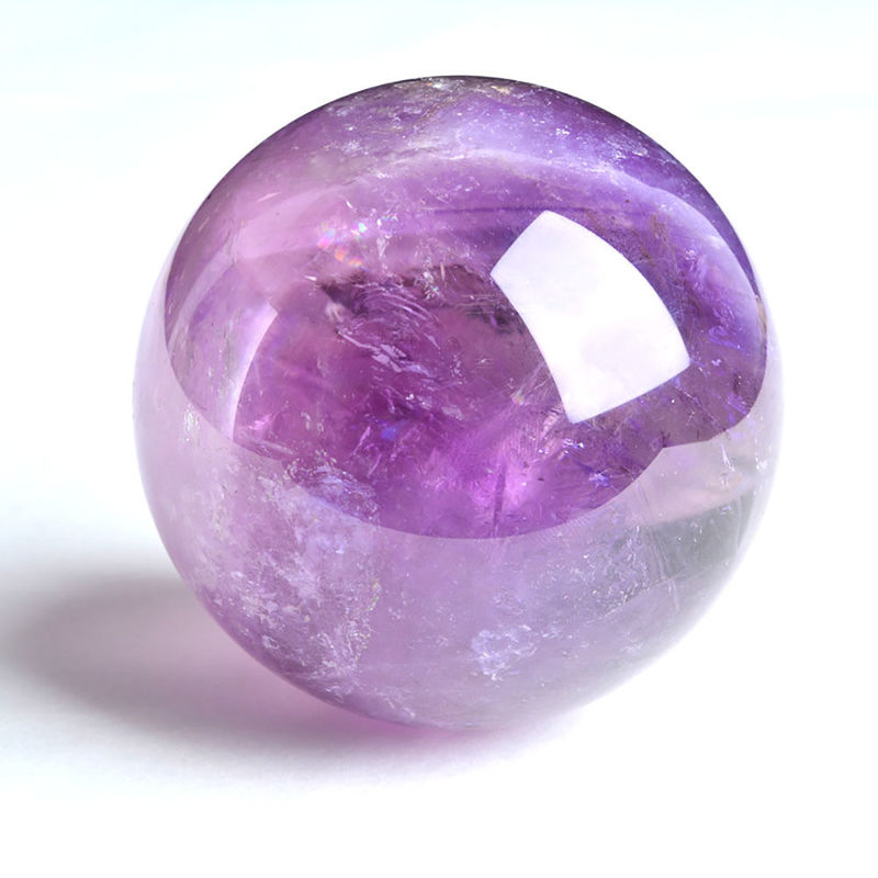 3-5/Appect Natürliche Amethyst Kugel Fengshui Dekoration Edelstein Kugel für Wohn- und Büro Dekoration