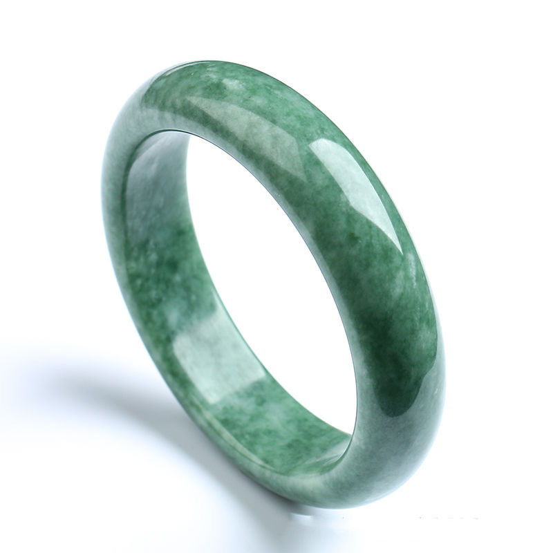 Natürliches dunkelgrünes Jade-Armband - ein zeitloses Schmuckstück für Ihre Sammlung