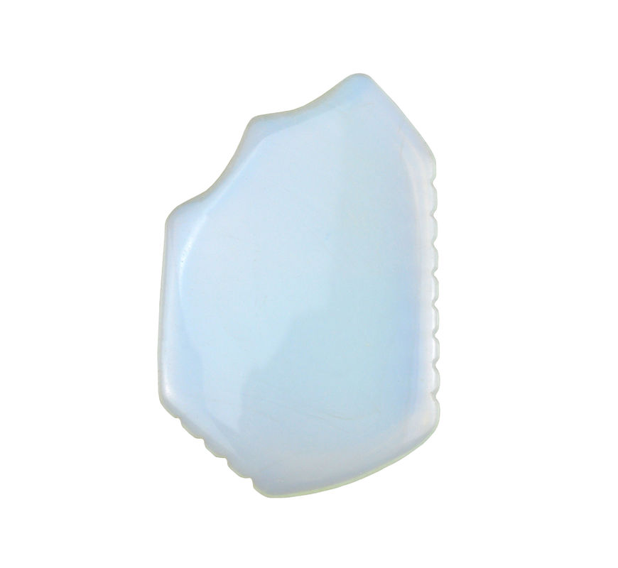 Opalit Hautpflege Guasha Schrauben Produkt 2024 Opalstein Gua Sha Board für Gesichtsgesundheitspflege und Gesichtsmassage Werkzeug