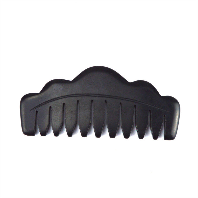 Body Massager Beste Produkte 2024 Mini Natur schwarz Bian Stein Gua Sha Haar Kopfhaut Massage Kamm Guasha Massager für Gesicht Körper Schaber