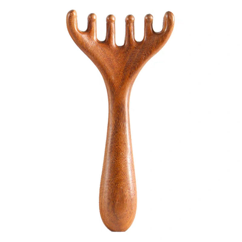 Entriegeln Sie Ihre Schönheit Hirsch Geweih Form Kopfhaut Meridian Massager Kopf Gua Sha Massage Kamm Für Gesicht und Körper Entspannung