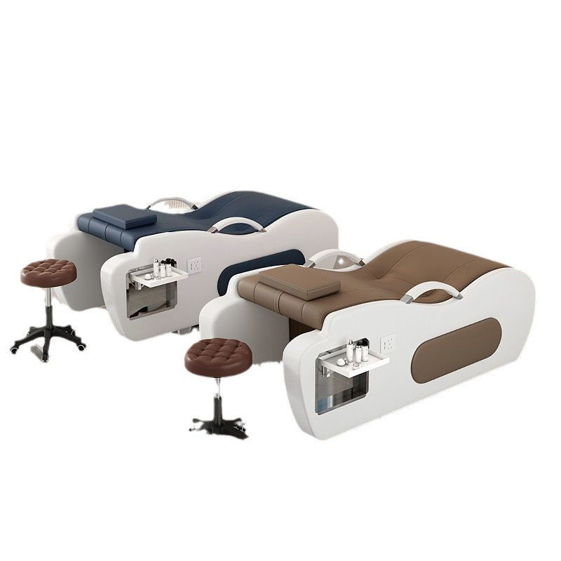 Schönheits-Massage-Bett mit Vorteil Multifunktionelles Halbliegen Salon Haare Waschen Bett