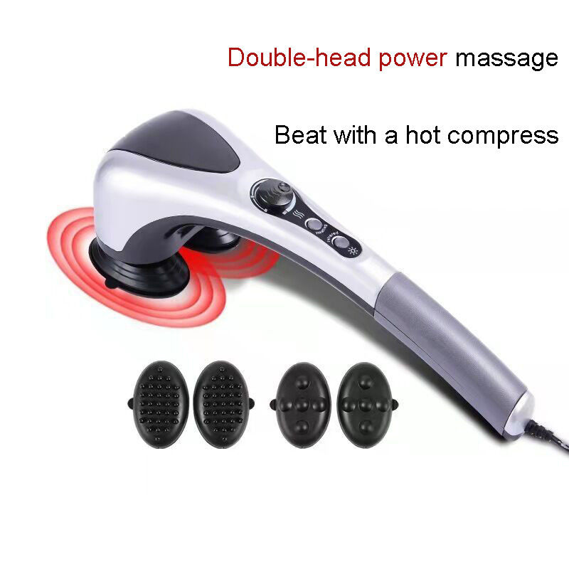 ABS Silicone Handheld Infrarot Massage Hammer für tiefe Gewebe Massage der Schulter Bein Fuß Muskeln unendlich variable Geschwindigkeit