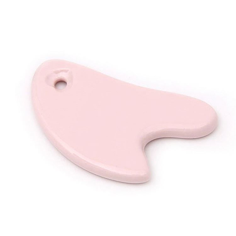 Körpermassage-Werkzeug Keramik Gesichts Gua Sha Board für Gesichtspflege und Akupunkturbehandlung