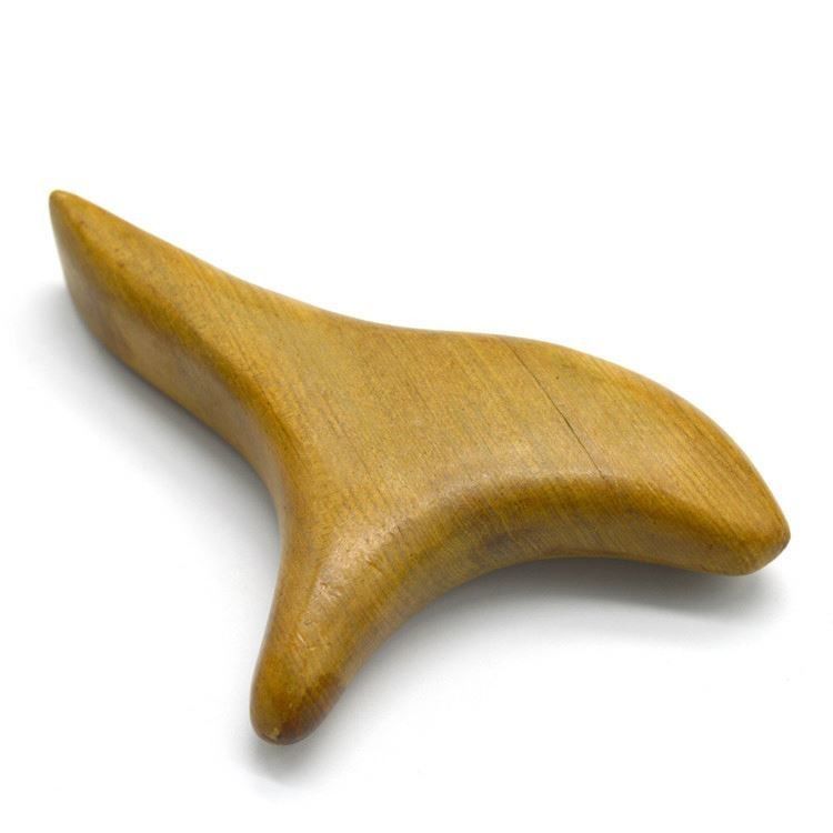 Eigenschaften Massager Naturholz Dreieck Gua Sha Werkzeuge für Fußmassage Selbstbedienung Schönheitsgeräte