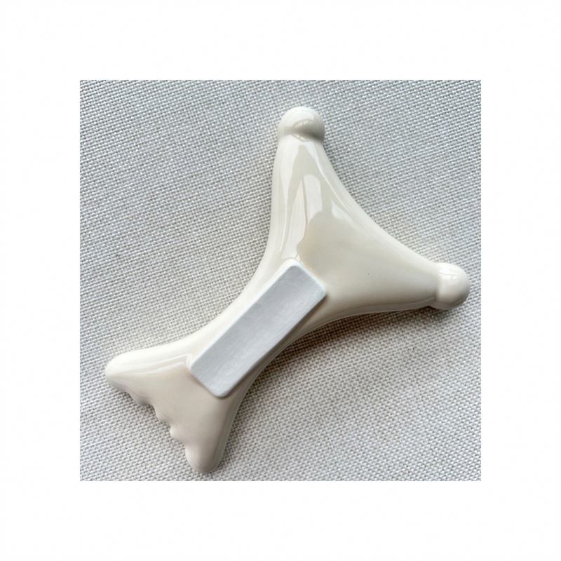 OEM/ODM X-förmige Keramik Gua Sha Scraping Massager Schönheitssalon unerlässlich für Gesichtsentspannung