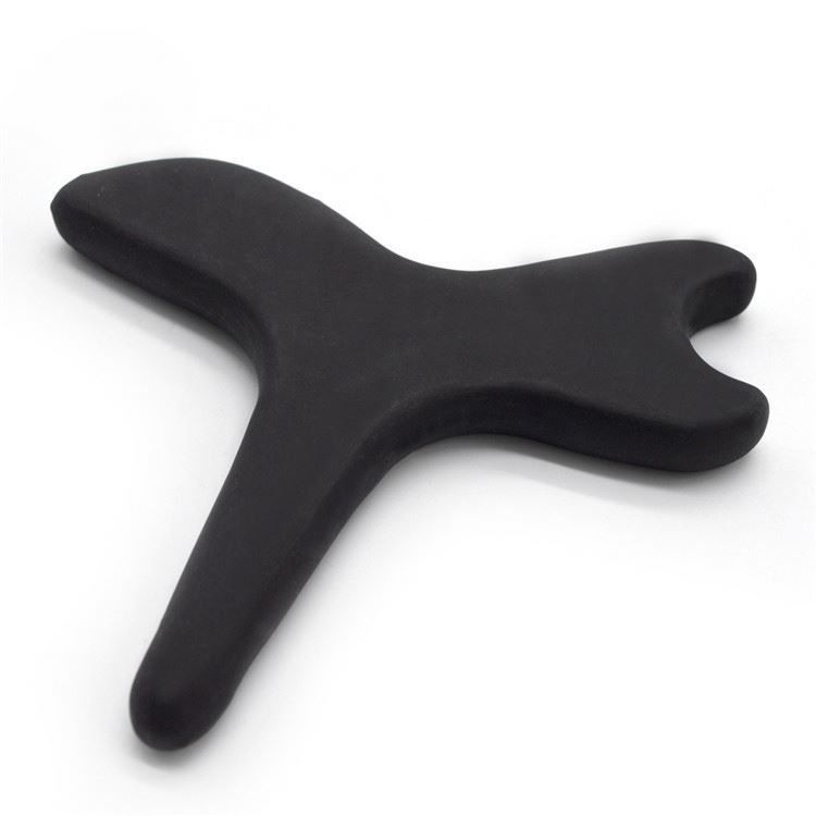 Körpermassager Dreieck Bian Stein Fußmassage Akupunktur Gua Sha Werkzeuge für tragbare und dauerhafte Ergebnisse