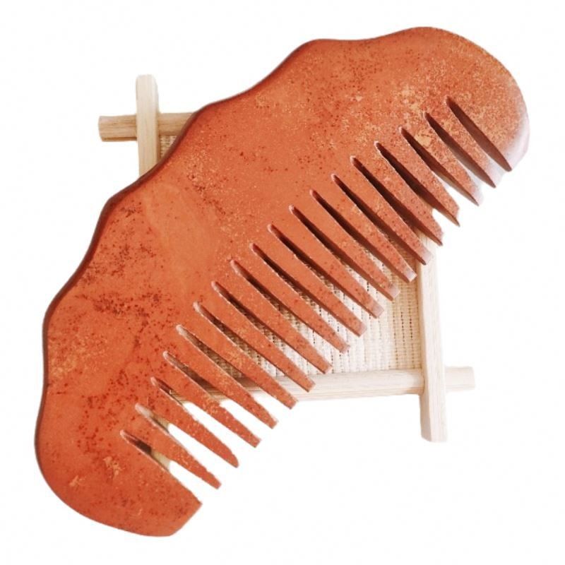 Kopf Gua Sha Massagetool Kopfhaut Meridian Baggern Kamm zur Entspannung und Revitalisierung