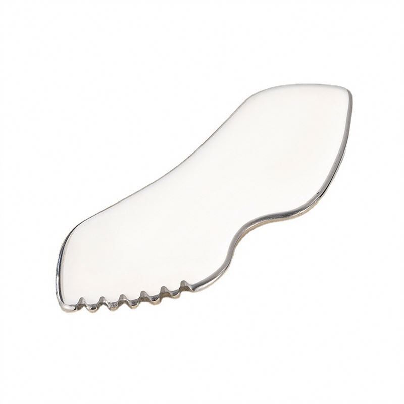 Gesundheit Körper Metall Schraubbrett Edelstahl Gua Sha Werkzeug für benutzerdefiniertes Logo