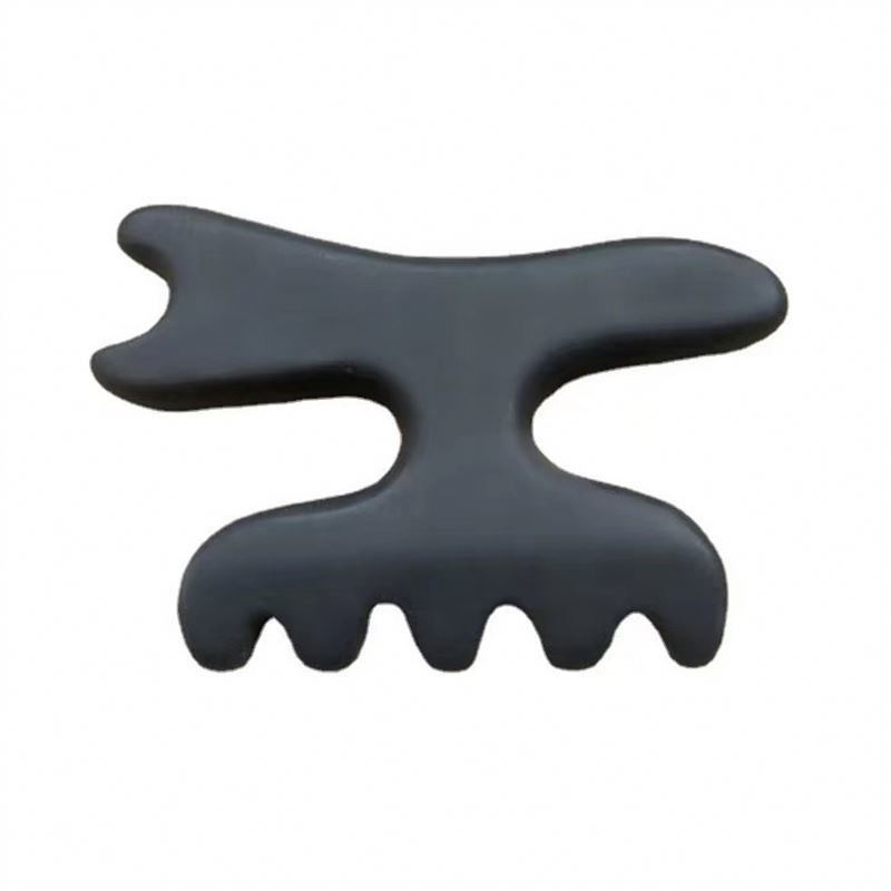 Fußmassager Gua Sha Therapie Bian Stein Akupunktur Stick Universelles Massagetool 112*12mm Naturstein