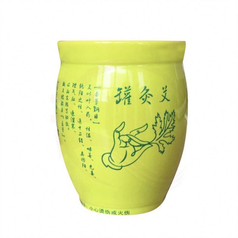 Körpermassage Funktion Handheld Keramik Gua Sha Cup für Meridian Dredging und Moxibustion Behandlung