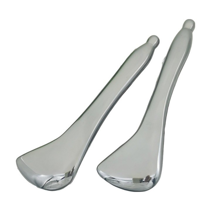 Terahertz Dual Head Gua Sha Board für Akupunkturpunkt-Stimulation und Gesichtsmeridian-Scraping
