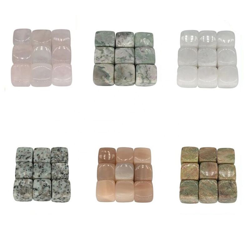 Whiskey Stone Geschenksatz aus Jade perfekt für Männer und Frauen, die ihr Trinkerlebnis verbessern wollen