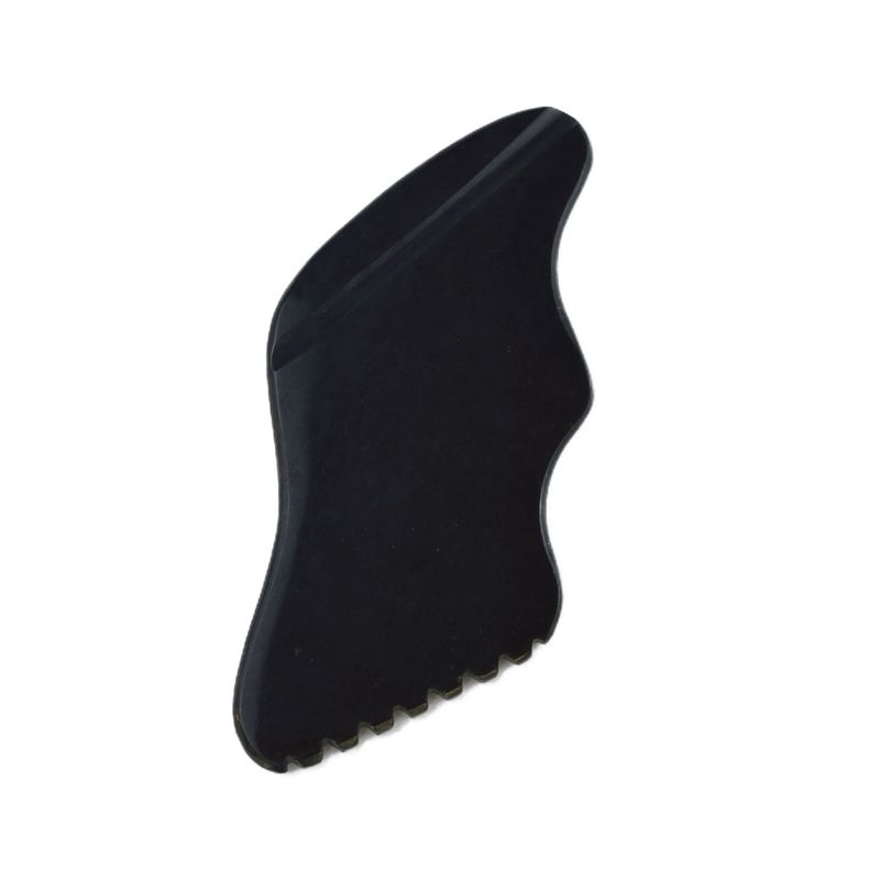 Körpermassage-Werkzeug Naturnephrit Hetische Jade Gua Sha für Selbstpflege Haut Gesichtslifting Schönheitssalon