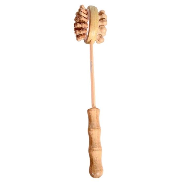 Logospezifischer Holz-Guasha-Massager Wirksames Physiotherapie-Werkzeug für Körperbaggerung und Meridian-Relief