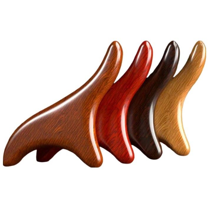 Körpermuskeln Dreieckskegel TOP SALE Umweltschonende Holz-Gua Sha Massagetools Holz-Guaasha-Brett kundenspezifisches Logo verfügbar